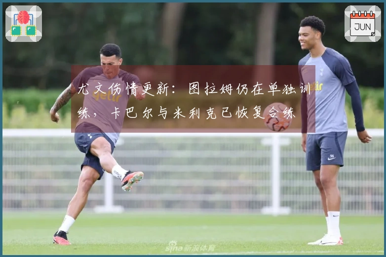 尤文伤情更新：图拉姆仍在单独训练，卡巴尔与米利克已恢复合练